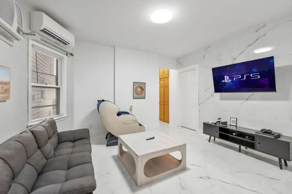 GYM, Kids Room, Game&Massage Room! 4 MIN NYC Train